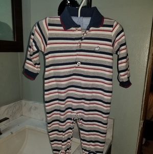 Babycottons one piece footie 6M